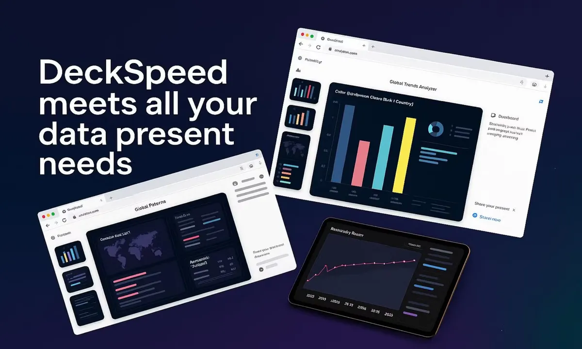 DeckSpeed - 像老板一样创建您的下一个 PPT。 - 产品截图展示1