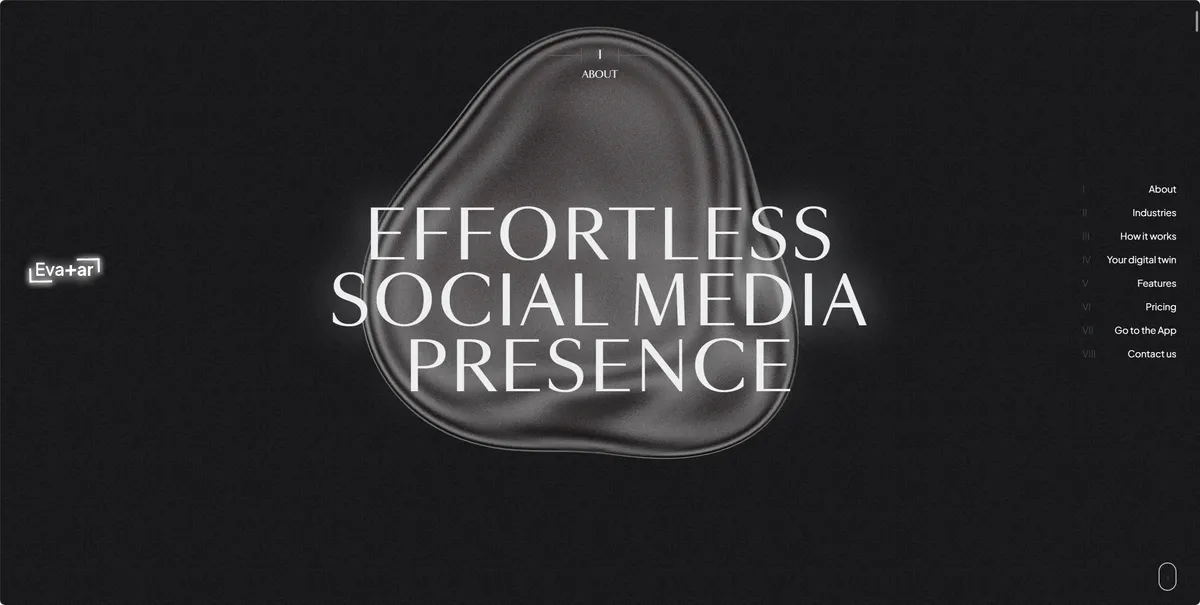 Evatar AI - 社交媒体自动化管理平台。 - 产品截图展示1